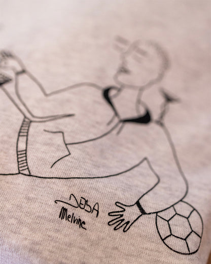 Sweat-Shirt « Jongler entre les mondes » par Melvine Deba