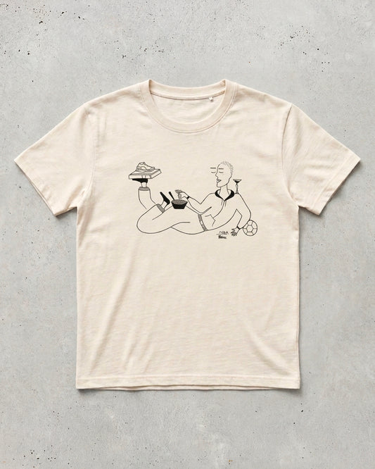 T-Shirt « Jongler entre les mondes » par Melvine Deba